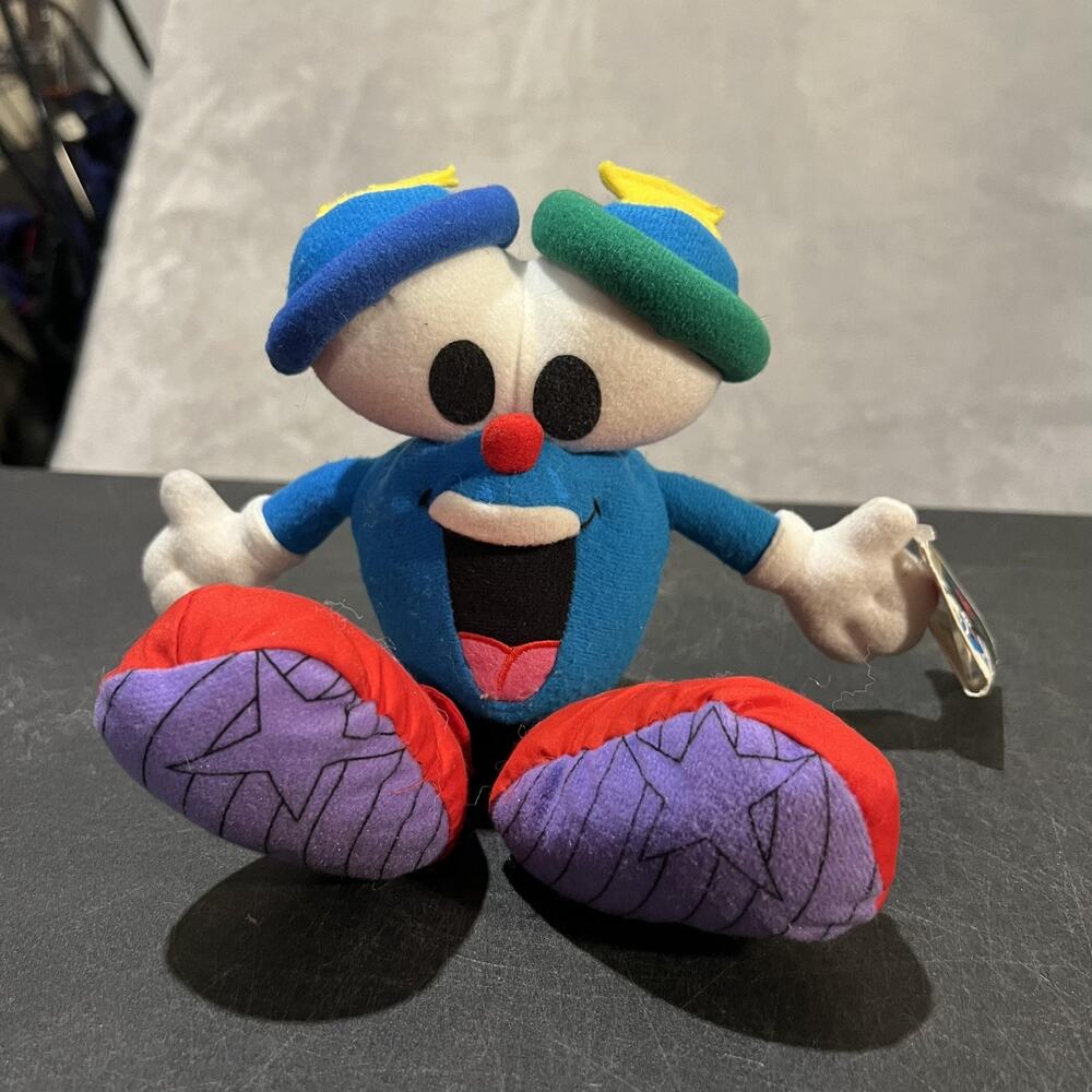 Vintage Atlanta 1996 Olympics Izzy Plush Figure One Size Blue Dakin 90s